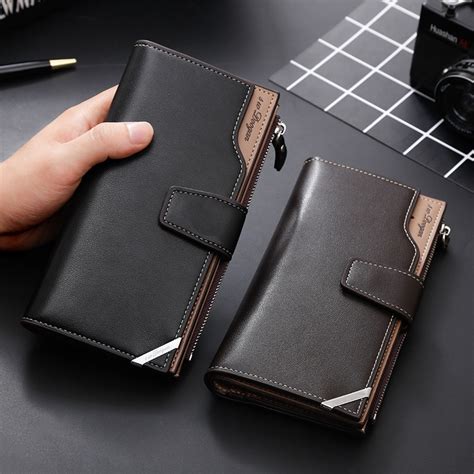 Luxury Pu Leather Men Wallet Phone Bag Case For Iphone X 7 8 Plus