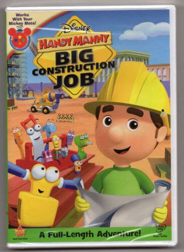 Disney Handy Manny Big Construction Job Full Length Adventure New