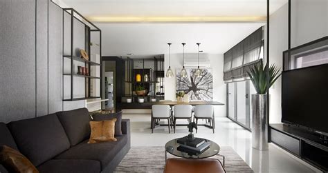 Today however we see that modern living room s are starting to sport bolder straighter outlines. Modern Townhouse in Kuala Lumpur, Malaysia : Fresh Palace