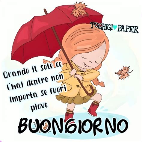 Buongiorno Pioggia ⋆ Toghigi♥paper