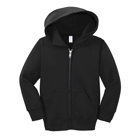 Danami Childrens Zip Up Hoodie Black Danami Nigeria