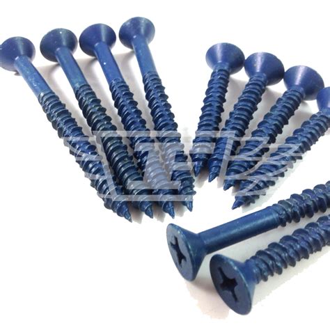 100, 6.3 x 45mm or 6.3 x 70mm COUNTERSUNK SELF DRILLING TAPPING SCREWS
