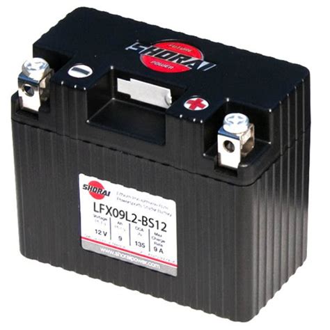 Lifepo4 Battery 9ah 12v Lithium Motorcycle Atv Batteries Lfx09l2 Bs12