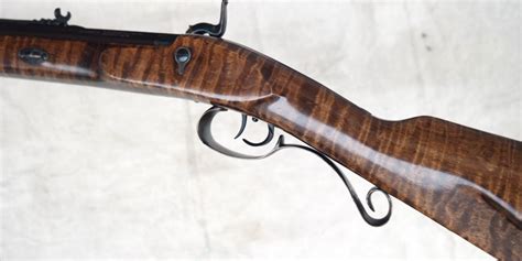 Sold Pedersoli Missouri River Hawken Percussion Rifle 45 Cal The