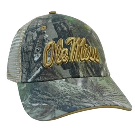 Realtree Ole Miss Mesh Hat