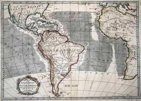 South America Original Map Engraving Kitchin 1780 25873 Picclick