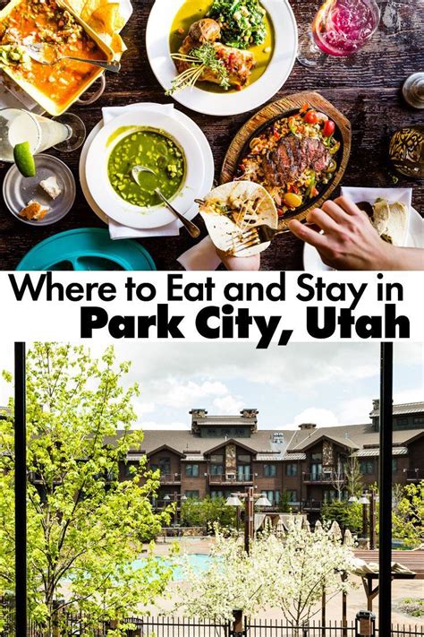 People Are Eating And Drinking At A Park City Utah Restaurant With The