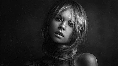 Online Crop Hd Wallpaper Models Anastasiya Scheglova Black And White Wallpaper Flare