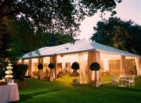 Outdoor Tent Wedding Reception Elizabeth Anne Designs The Wedding Blog