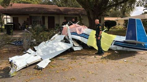 Two Killed When Small Plane Crashes Into Central Florida Yard