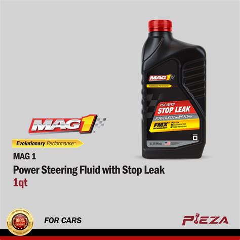 Mag 1 Power Steering Fluid With Stop Leak 1 Quart Shopee Philippines