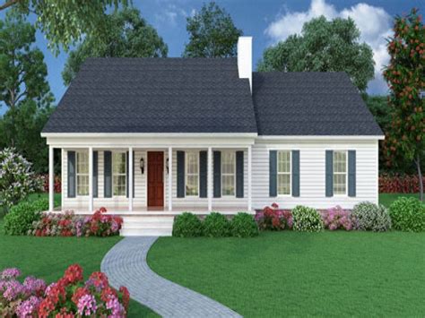 Small Ranch House Plans Front Porch House Plans 162336