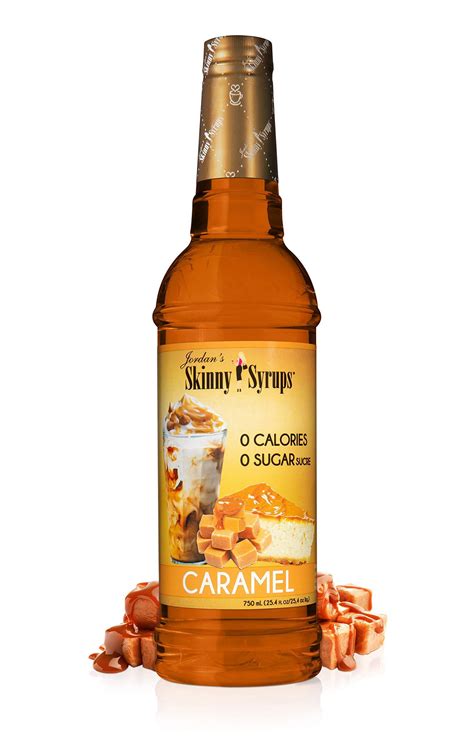 Jordan S Skinny Gourmet Syrups Sugar Free Caramel 25 4 Ounce