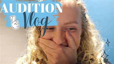 first audition back vlog🤞 come with me to an audition youtube