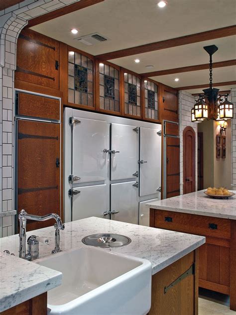 Arts and crafts kitchen cabinets. 218 best images about Spanish Revival Kitchens on ...