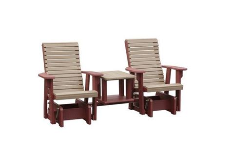 Amish Poly Rollback Deluxe Glider Poly Outdoor Furniture Amish