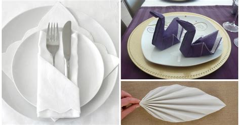 10 Ways To Fold Napkins That Will Wow Your Guests
