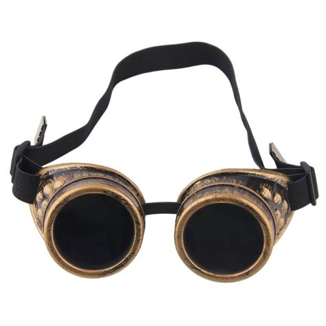 Cyber Goggles Glasses Vintage Retro Welding Punk Sunglasses Óculos