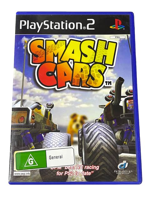 Smash Cars Ps2 Pal Complete Preowned