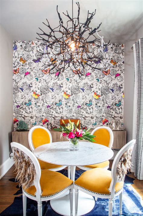 58 Dining Room Wallpaper Ideas Splendid And Colorful Wallpaper
