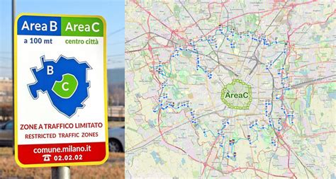 Area B Milano Mappa Varchi Con Telecamere Multe E Deroghe Della Ztl