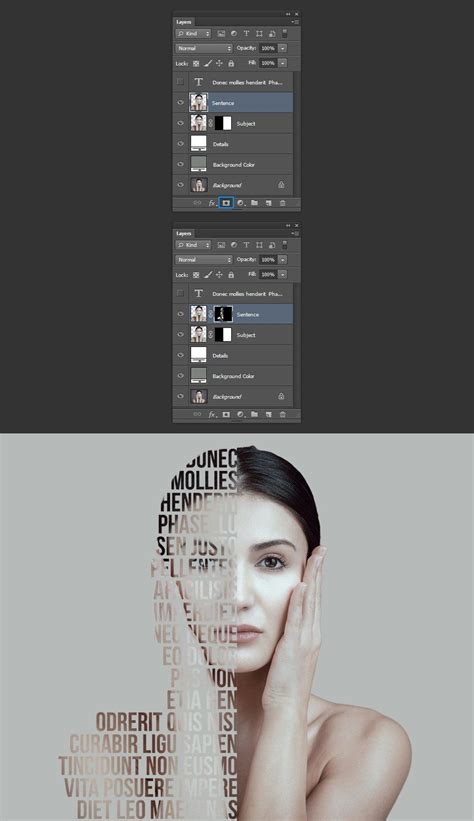 How To Make A Text Portrait In Photoshop Medialoot Photoshop Video Photoshop Tutorial Adobe