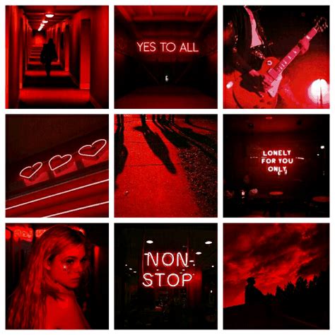 See more ideas about rappers, lil uzi vert, rap artists. collage aesthetic neon red hdr GIF by Leah Winters