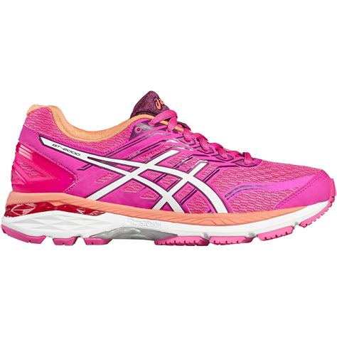 Asics Womens Gt 2000 5 Running Shoes Pink Glow