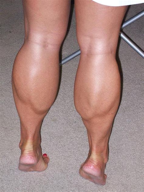 Her Calves Muscle Legs Huge Female Calves
