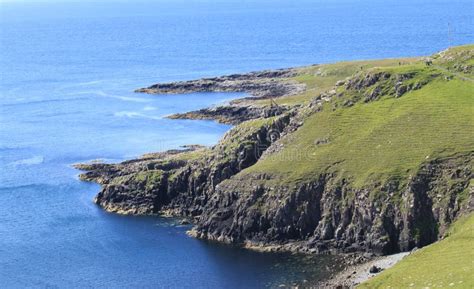 A Coastal Shoreline On The Isle Of Skye Scotland Stock Image Image