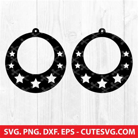 Mickey Mouse Earrings Bundle 2 Template Svg Cricut Cut Files Earrings