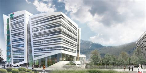 The cib arm of the group. Crédit Agricole Sud Rhône Alpes bank Headquarters — Groupe-6
