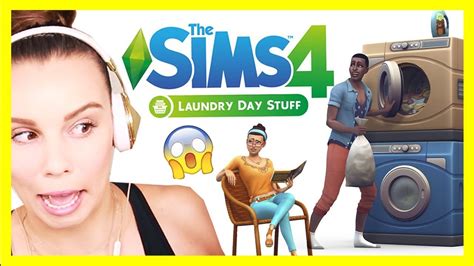 The Sims 4 Laundry Stuff Pack Reaction Full Trailer Youtube
