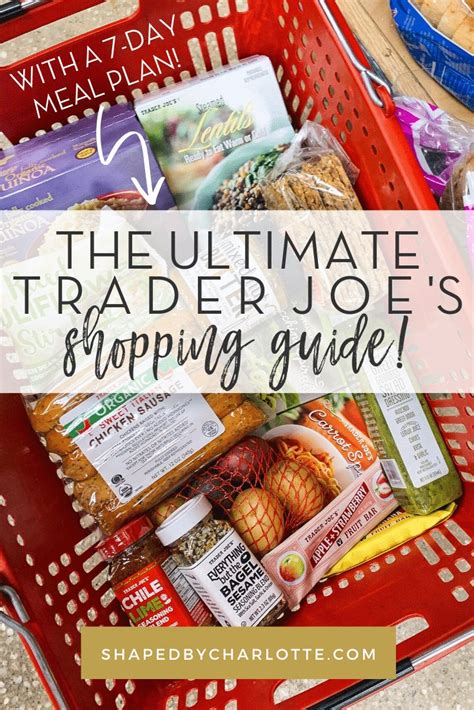 There's a lot to choose from; The Ultimate Trader Joe's List: Over 50 Healthy Dietitian ...