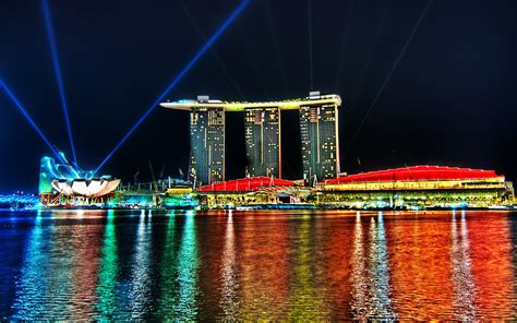 Marina Bay Sands Singapore Resort Hotel Architecture Buildings