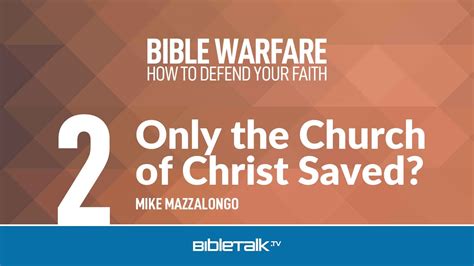 Bible Warfare How To Defend Your Faith Bibletalktv