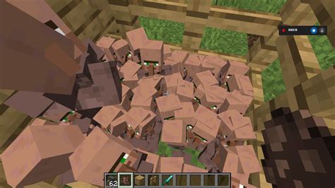 How Many Villagers Can An Anvil Kill Youtube