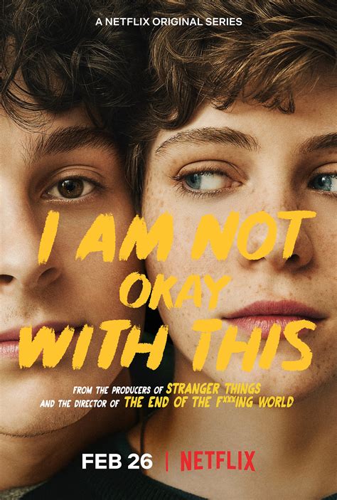 Inspired by the graphic novel by charles forsman, i am not okay with this comes from the executive producer of stranger things and the director behind the end of the f***ing world, shawn levy. 해연갤 - 넷플 암낫오케이 존잼이다ㅠㅠㅠㅠㅠㅠㅠㅠ 다들 외않봐????????????