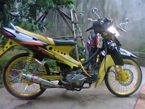 Modifikasi suzuki smash new titan racing drag simpel via seribumotorgaul.blogspot.com. Modifikasi Suzuki Smash New Titan Racing Drag Simpel ...