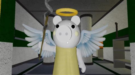 Roblox Piggy Angel Non Infected Jumpscare Roblox Piggy Roleplay Youtube