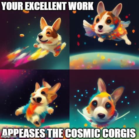 Cosmic Corgis Imgflip
