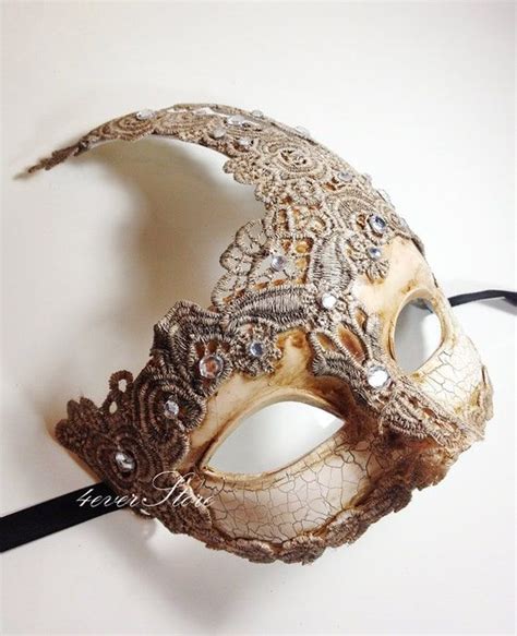 New Masquerade Mask Venetian Goddess Masquerade Mask Made Of Etsy Macrame Lace Masquerade