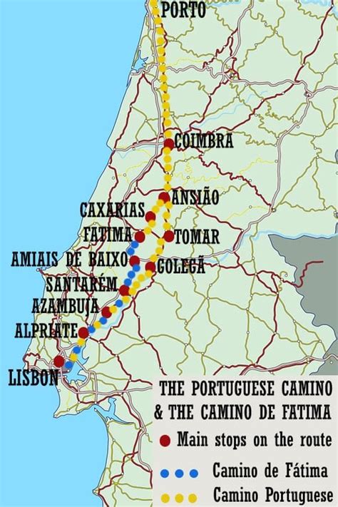 Inesorabile Labe Appartiene Camino De Santiago Portugal Map Efficace