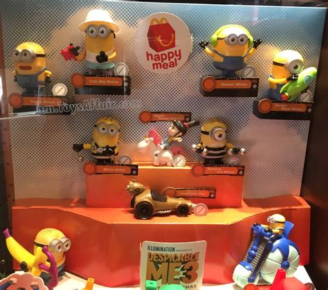 Pokémon fever has taken over malaysia as mcdonald's malaysia looks to launch a pokémon happy meal set, featuring characters such as pikachu, psyduck, squirtle and meowth. Despicable Me 3 - Happy Meal Toys