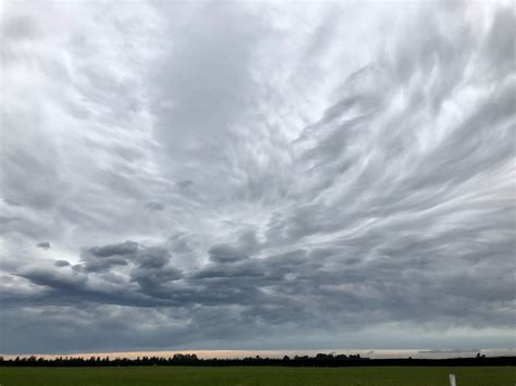 Cloud Structure Approaching Christchurch Sept 2018 Photo Taken By