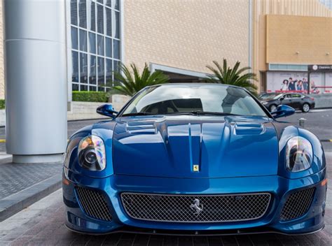 Petrol Blue Ferrari 599 Gto Looks Incredible