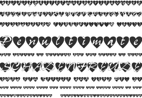 All Hearts Font Download Free For Desktop And Webfont