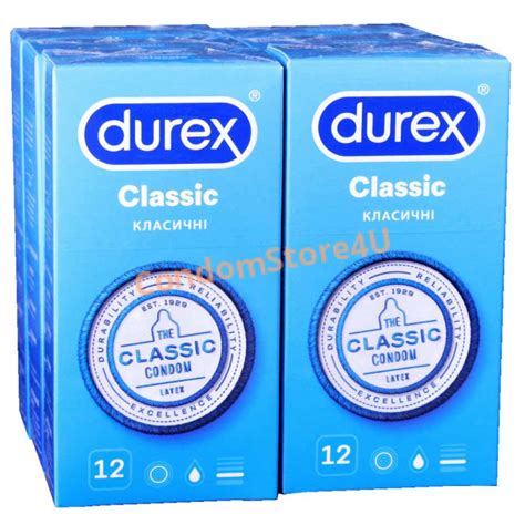 Condoms Durex 12pc Classic