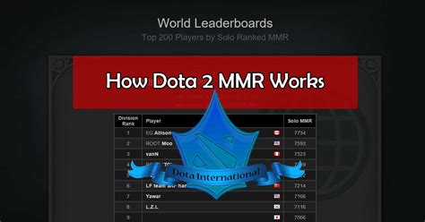 how dota 2 mmr ranking works updated guide for 2020