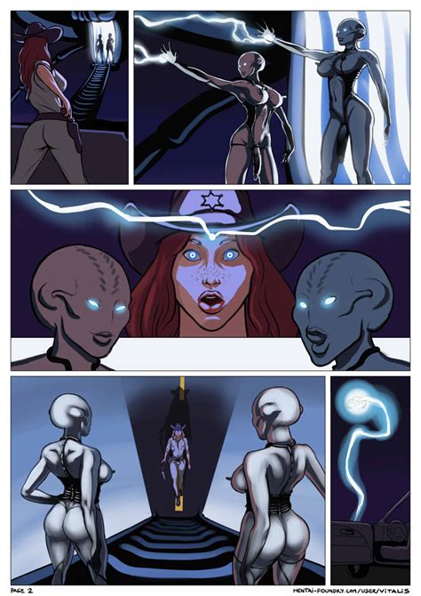 Alien Dickgirls From Space Page 2 By Vitalis Hentai